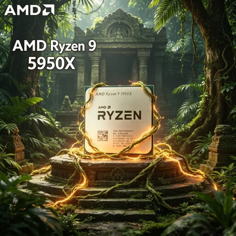 AMD Multi-Thread Original Loose AMD Ryzen 9 5950X AM4 Processor 3.4GHz-4.9GHz 105W Ideal for Workstation Gaming PC Build
AMD Multi-Thread Original Loose AMD Ryzen 9 5950X AM4 Processor 3.4GHz-4.9GHz 105W Ideal for Workstation Gaming PC Build
