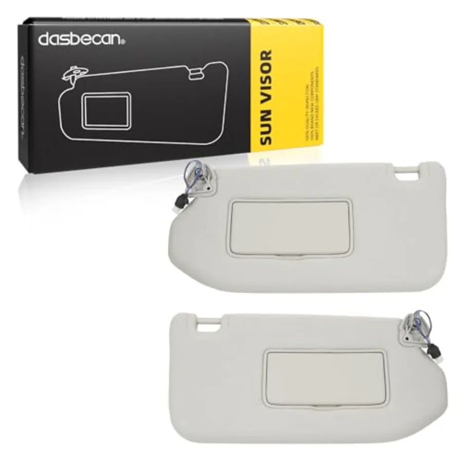 1 Pair Left Driver Side and Right Passenger Side Sun Visor Compatible with Nissan Pathfinder 2013-2018 Infiniti QX60 2014-2017
1 Pair Left Driver Side and Right Passenger Side Sun Visor Compatible with Nissan Pathfinder 2013-2018 Infiniti QX60 2014-2017