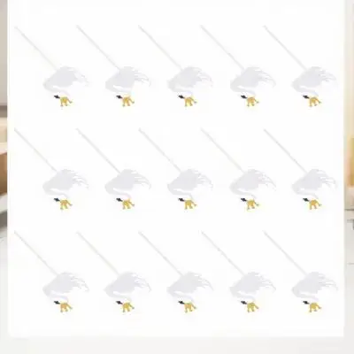 Набор из 15 украшений для торта и капкейков: красивые декоративные топперы в виде лебедей
Набор из 15 украшений для торта и капкейков: красивые декоративные топперы в виде лебедей