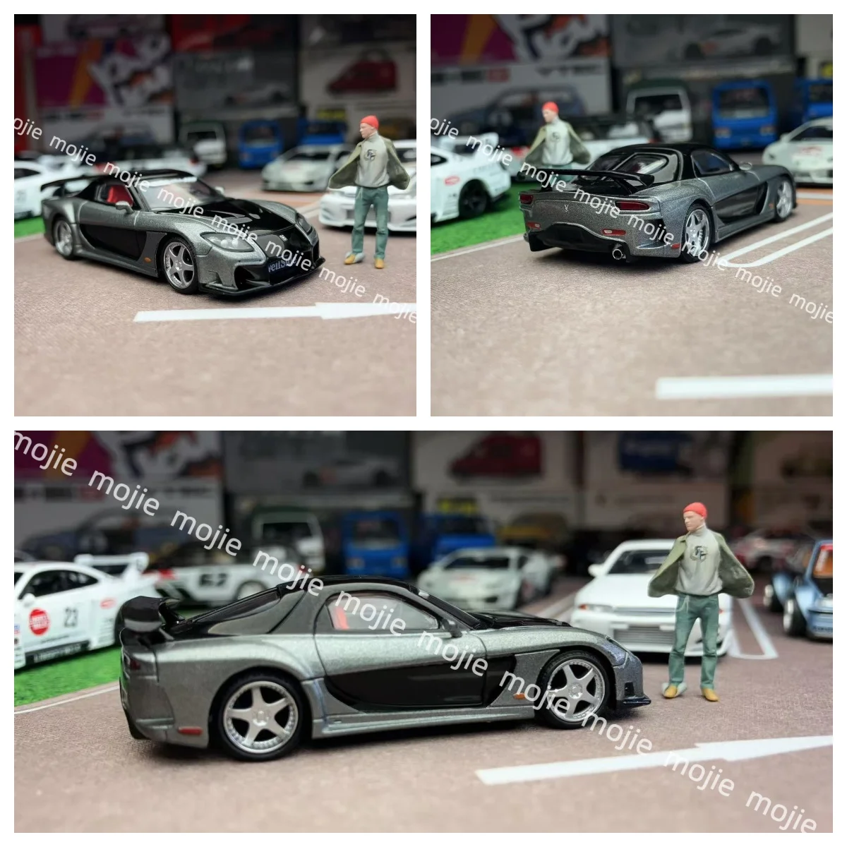 MINI GT RX-7 VeilSide Fortune Grey #1057 ~ 1/64 With Figure Diecast Model Car
MINI GT RX-7 VeilSide Fortune Grey #1057 ~ 1/64 With Figure Diecast Model Car