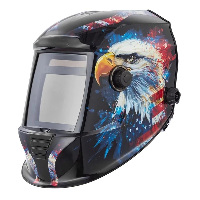 Welding Helmet Auto Darkening, 3.94" x 3.15" True Color Welding Hood, 1/1/1/1 Solar-Powered Welder Mask 4 Arc Sensors, Wide Shade 4/5-9/9-13 for TIG MIG ARC Weld Grinding Cutting - METIS Series
Welding Helmet Auto Darkening, 3.94" x 3.15" True Color Welding Hood, 1/1/1/1 Solar-Powered Welder Mask 4 Arc Sensors, Wide Shade 4/5-9/9-13 for TIG MIG ARC Weld Grinding Cutting - METIS Series