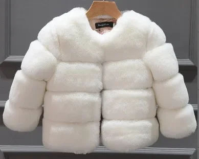 2024 New Children Faux Fur Coat Children Clothing Patchwork Thickened Girls Jackets Autumn and Winter Warm Cotton Coat
2024 New Children Faux Fur Coat Children Clothing Patchwork Thickened Girls Jackets Autumn and Winter Warm Cotton Coat