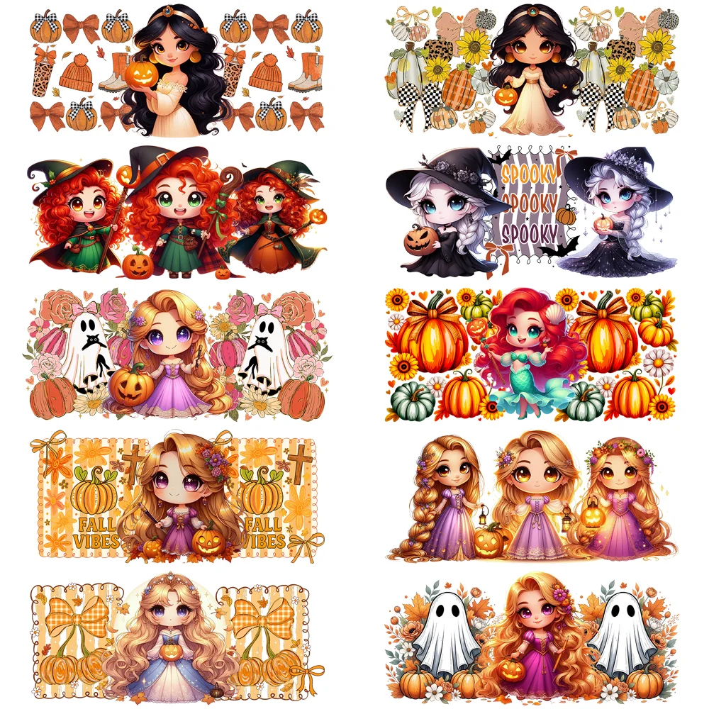 Cartoon Halloween Princess Series easy peel waterproof DIY Decals 3D transfers uvdtf stickers 16oz uv dtf cup wraps
Cartoon Halloween Princess Series easy peel waterproof DIY Decals 3D transfers uvdtf stickers 16oz uv dtf cup wraps
