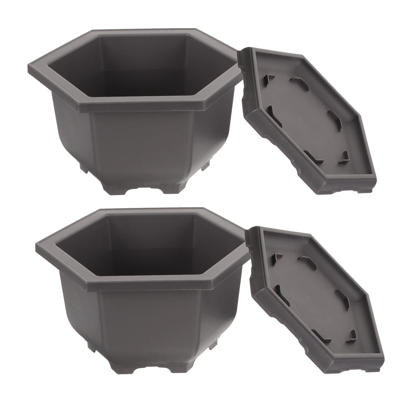 Plastic Planter Pots Saucer for Succulents Cactus Garden Flowerpot Set Bonsai Planters Balcony Window Decor
Plastic Planter Pots Saucer for Succulents Cactus Garden Flowerpot Set Bonsai Planters Balcony Window Decor