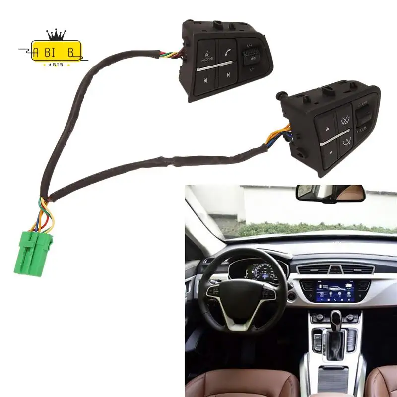 ABIB -Car Steering Wheel Button Cruise Audio Switch For Geely Atlas Boyue NL3 SU Proton X70 Emgrand X7 Sports 2016-2018
ABIB -Car Steering Wheel Button Cruise Audio Switch For Geely Atlas Boyue NL3 SU Proton X70 Emgrand X7 Sports 2016-2018