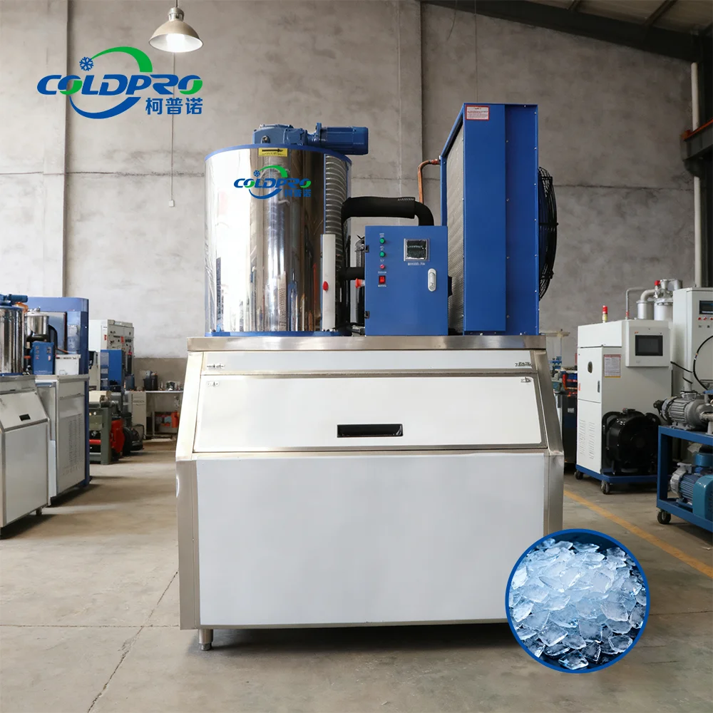 Industrial Use Small Flake Ice Maker-COLDPRO CF-3T-A 380V 1000kg Ice Storage Energy-Saving Easy Maintenance High Cost-Efficiency
Industrial Use Small Flake Ice Maker-COLDPRO CF-3T-A 380V 1000kg Ice Storage Energy-Saving Easy Maintenance High Cost-Efficiency