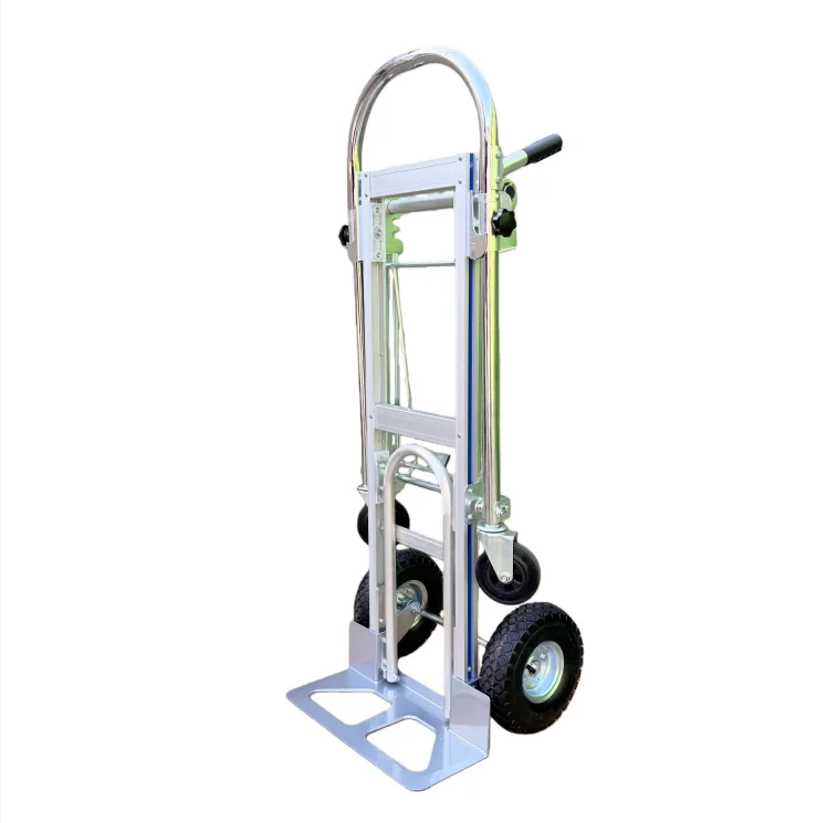 Industrial Aluminum Folding Four-Wheel Platform Trolley 300kg Capacity OEM Customization For Shopping Tools Airport
Industrial Aluminum Folding Four-Wheel Platform Trolley 300kg Capacity OEM Customization For Shopping Tools Airport