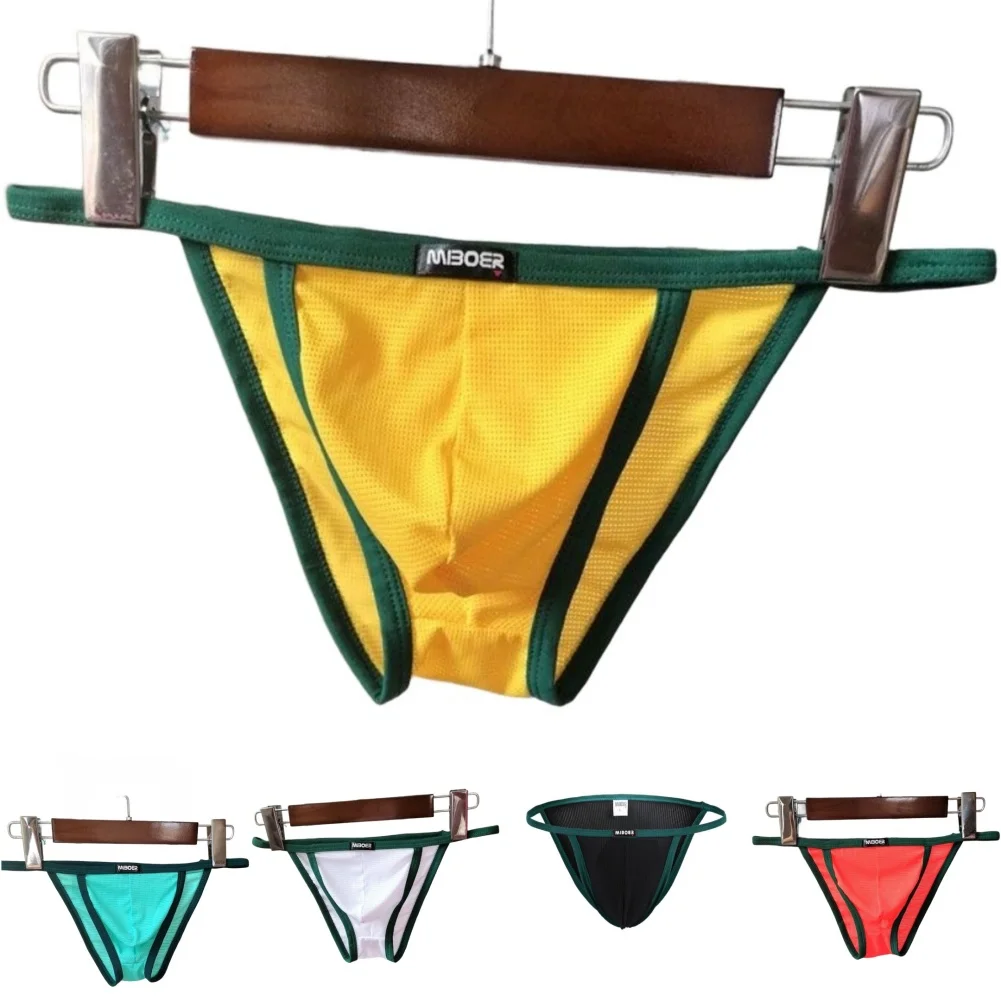 Quick Drying Comfortable Elastic Thin Belt Briefs Men U Pouch Panties Low Waist Breathable High Fork Underwear Shorts
Quick Drying Comfortable Elastic Thin Belt Briefs Men U Pouch Panties Low Waist Breathable High Fork Underwear Shorts