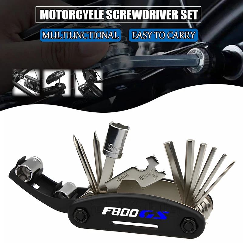 For BMW F800GS F 800 GS 2024 2025 2026 Motorcycle Tools Accessories Moto Tool Screwdriver
For BMW F800GS F 800 GS 2024 2025 2026 Motorcycle Tools Accessories Moto Tool Screwdriver
