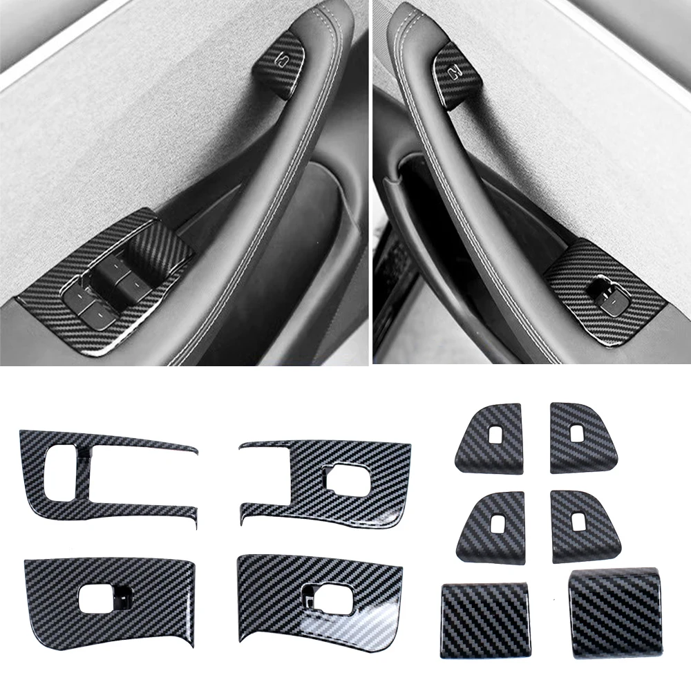 Только для леворульных автомобилей! Декоративная накладка на кнопку стеклоподъемника из АБС-пластика для Tesla Model Y 2025-2026, аксессуары для автомобиля
Только для леворульных автомобилей! Декоративная накладка на кнопку стеклоподъемника из АБС-пластика для Tesla Model Y 2025-2026, аксессуары для автомобиля