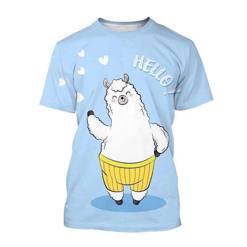 25 Cartoon Alpaca 3D Printing T-Shirt for Men Cute Animal Harajuku Streetwear Short-Sleeved T Shirt Tops Tee Shirt Kids Clothing
25 Cartoon Alpaca 3D Printing T-Shirt for Men Cute Animal Harajuku Streetwear Short-Sleeved T Shirt Tops Tee Shirt Kids Clothing