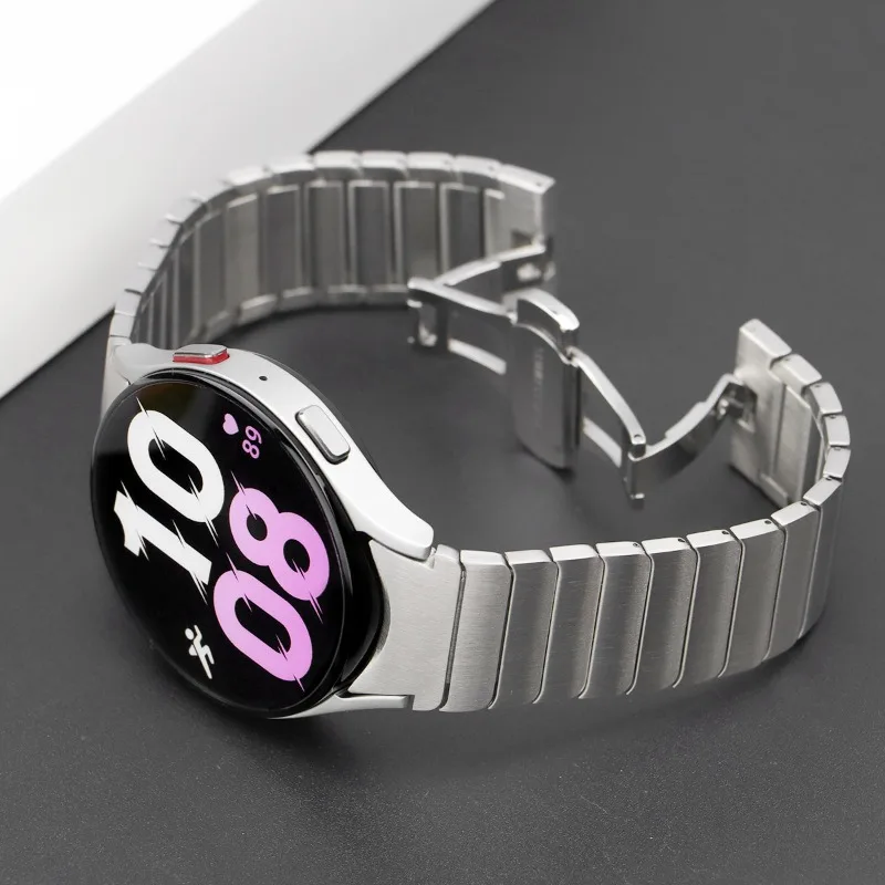 Butterfly Clasp Stainless Steel One Bead Bamboo Link Watch Band For Samsung Galaxy Watch 6 5 4 Replacement Strap
Butterfly Clasp Stainless Steel One Bead Bamboo Link Watch Band For Samsung Galaxy Watch 6 5 4 Replacement Strap