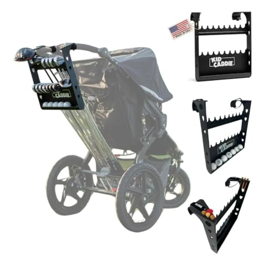 Golf Stroller Attachment - Easy Setup, Universal Fit, Golf Club Holder for Strollers, Introduces to Golf, Encourages Early Golf
Golf Stroller Attachment - Easy Setup, Universal Fit, Golf Club Holder for Strollers, Introduces to Golf, Encourages Early Golf