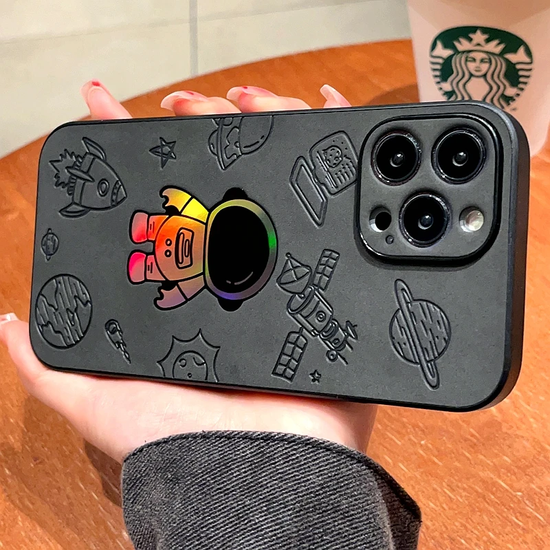 Original new Luxury Cortex Astronaut Phone Case For iPhone 15 14 13 12 11 Pro Max 7 8 Plus X Xs XR Max Laser Bumper Cases Cover
Original new Luxury Cortex Astronaut Phone Case For iPhone 15 14 13 12 11 Pro Max 7 8 Plus X Xs XR Max Laser Bumper Cases Cover