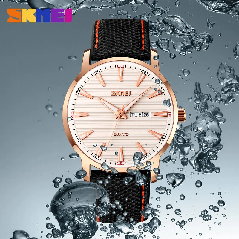 SKEMI Multifunctional Waterproof Calendar Week Quartz Watch Men’s Casual Business Leather Strap Watch
SKEMI Multifunctional Waterproof Calendar Week Quartz Watch Men’s Casual Business Leather Strap Watch