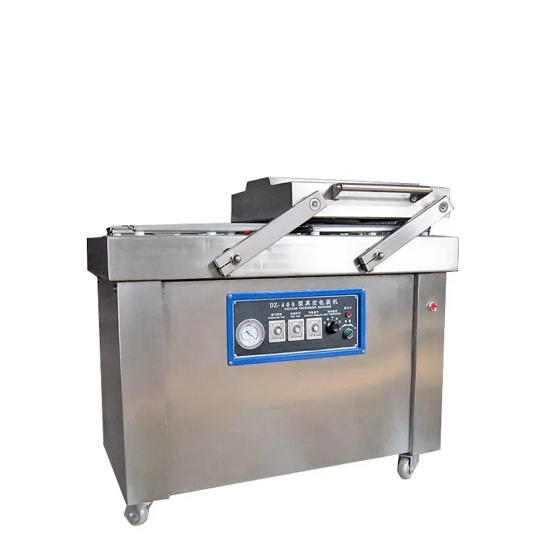 Factory Direct Heavy Duty Double-Chamber Vacuum Packaging Machine for Meat Sausage Seafood Fish Chicken Beef Pork
Factory Direct Heavy Duty Double-Chamber Vacuum Packaging Machine for Meat Sausage Seafood Fish Chicken Beef Pork