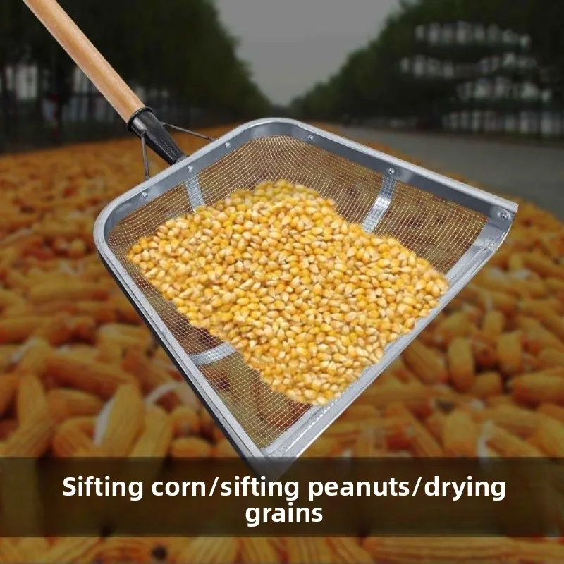 Corn Peanut Chestnut Soil Sieving Tool Multifunctional Sand Filtering ain Dr Stainl Steel ovel for Corn Gardening
Corn Peanut Chestnut Soil Sieving Tool Multifunctional Sand Filtering ain Dr Stainl Steel ovel for Corn Gardening