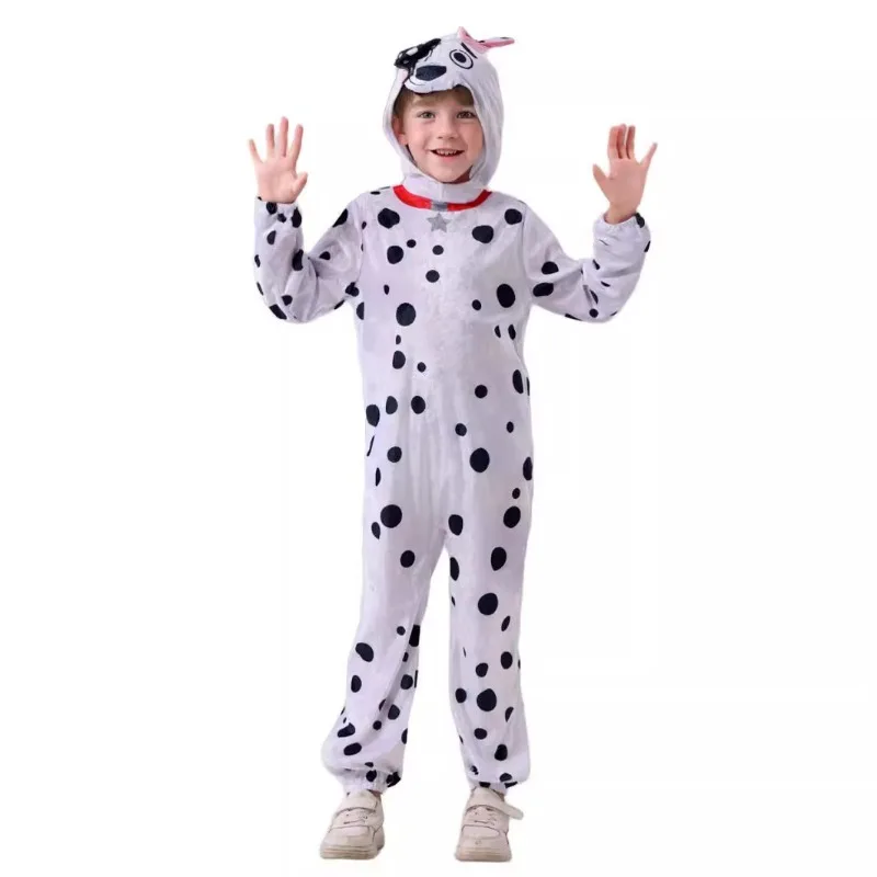 Halloween Especially Cute Spotted Dog One Piece Play Costume Festive Children's Role Party Performance Dress Up Costumes
Halloween Especially Cute Spotted Dog One Piece Play Costume Festive Children's Role Party Performance Dress Up Costumes
