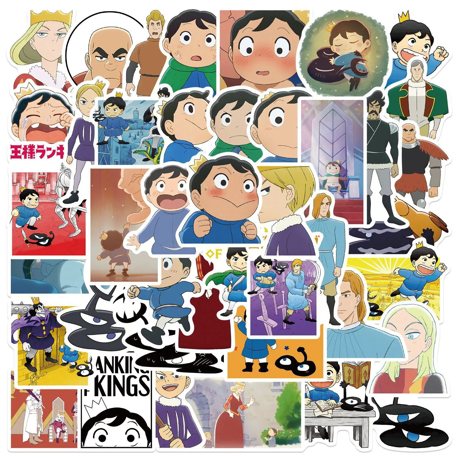 50Pcs King Ranking Sticker Graffiti Personality Cartoon Cute Japanese Comic DIY Skateboard Suitcase Stickers Waterproof
50Pcs King Ranking Sticker Graffiti Personality Cartoon Cute Japanese Comic DIY Skateboard Suitcase Stickers Waterproof