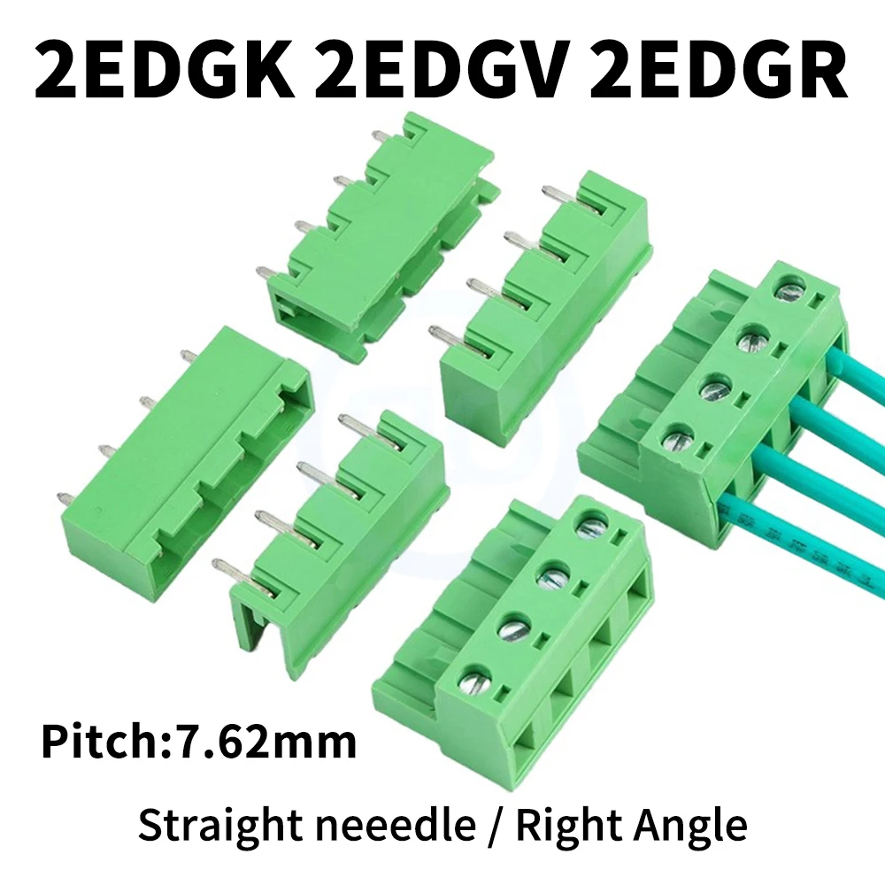 (10 pcs) KF2EDG 15EDG 7.62mm Plug-in Terminal Block 2EDGK + 2EDGV R / 2EDGVC RC 7.62 Open Close Plug Right Angle Straight 2~12P
(10 pcs) KF2EDG 15EDG 7.62mm Plug-in Terminal Block 2EDGK + 2EDGV R / 2EDGVC RC 7.62 Open Close Plug Right Angle Straight 2~12P