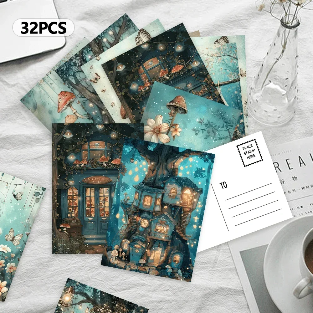 32pcs, Magical Cute Pets, Postcards, Decorations/Greeting Cards/Postcards, High-Definition Printing, Collectible and Mailable
32pcs, Magical Cute Pets, Postcards, Decorations/Greeting Cards/Postcards, High-Definition Printing, Collectible and Mailable