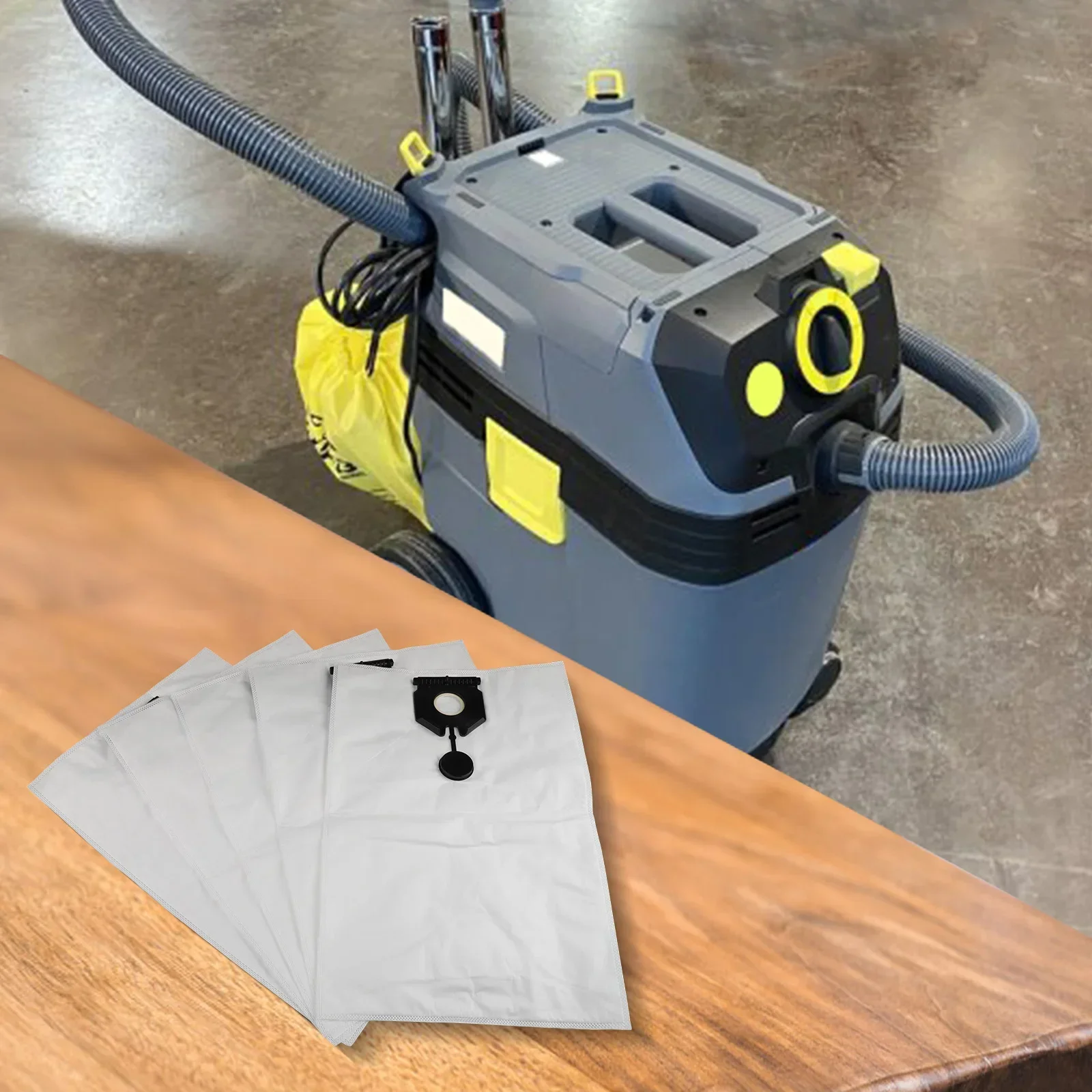 5 Pack of Dust Bags Compatible with For Karcher NT 401 NT 501 Tact Vacuum Cleaner 2 889155 0 Efficient Cleaning Solution
5 Pack of Dust Bags Compatible with For Karcher NT 401 NT 501 Tact Vacuum Cleaner 2 889155 0 Efficient Cleaning Solution