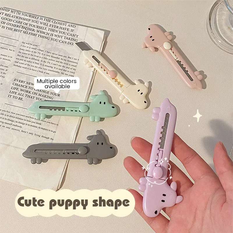 1 Piece Lytwtw's Cute Puppy Cutter Utility Knife Art Student Art DIY Tools Creative Stationery School Office Supplies
1 Piece Lytwtw's Cute Puppy Cutter Utility Knife Art Student Art DIY Tools Creative Stationery School Office Supplies