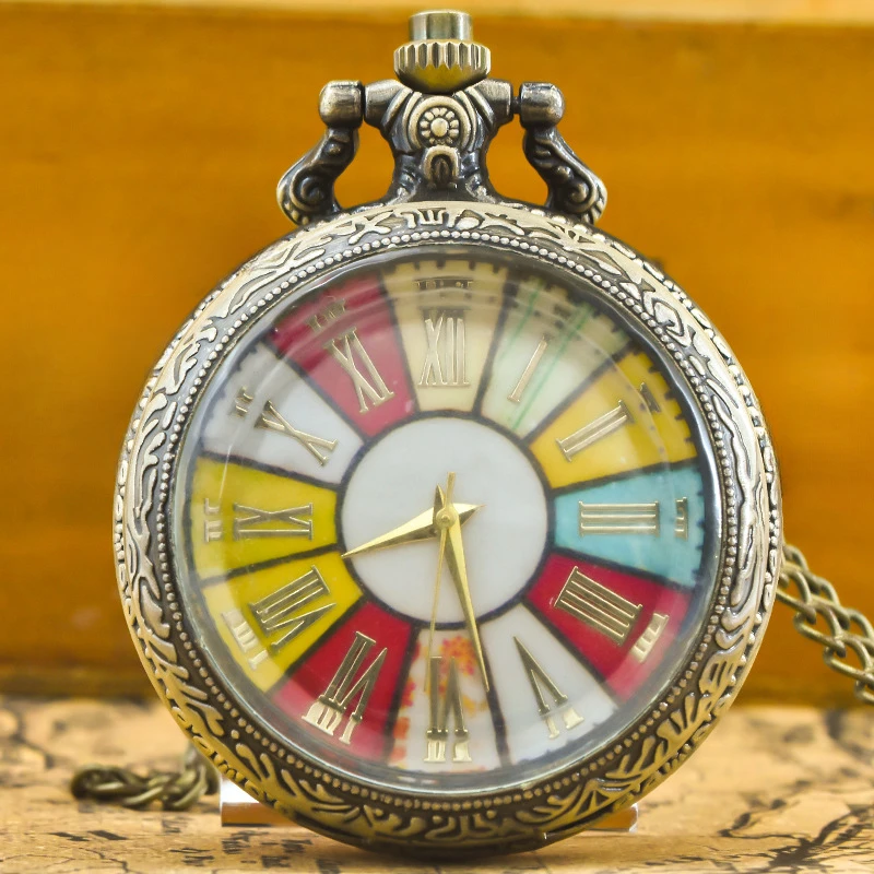 Roman Numerals Vintage Pocket Watch Pendant Necklace Quartz Watch Fashion Men's and Women's Wall Watch Holiday Gifts
Roman Numerals Vintage Pocket Watch Pendant Necklace Quartz Watch Fashion Men's and Women's Wall Watch Holiday Gifts