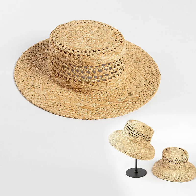 2026 New French Retro Style Breathable Hollow Pattern Wide Brim Raffia Sun Hat Ladies Summer Travel Trendy Concave Top Straw Hat
2026 New French Retro Style Breathable Hollow Pattern Wide Brim Raffia Sun Hat Ladies Summer Travel Trendy Concave Top Straw Hat