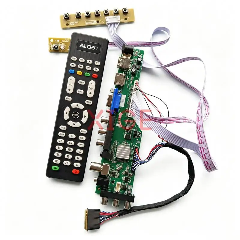 Drive Board Fit LTN160AT06 LTN145AT01 N134B6 LP145WH1 Laptops Monitor 1366*768 1366x768 HDMI/VGA/AV/USB/DVB 40-Pin LVDS Kit DIY
Drive Board Fit LTN160AT06 LTN145AT01 N134B6 LP145WH1 Laptops Monitor 1366*768 1366x768 HDMI/VGA/AV/USB/DVB 40-Pin LVDS Kit DIY