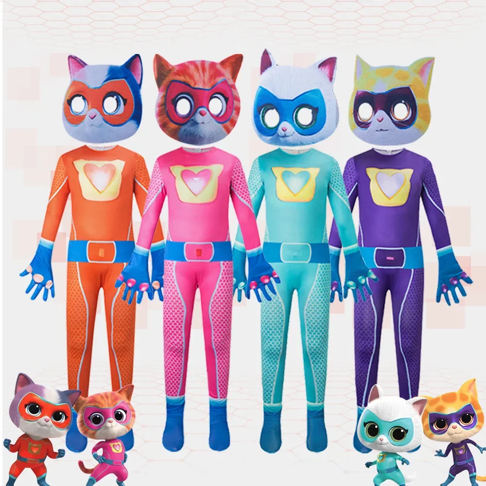 New Children's SuperKitties Cosplay Jumpsuits for Boys' Cosplay Halloween Costume Performance Romper All Saints' Day Kids Costume
New Children's SuperKitties Cosplay Jumpsuits for Boys' Cosplay Halloween Costume Performance Romper All Saints' Day Kids Costume