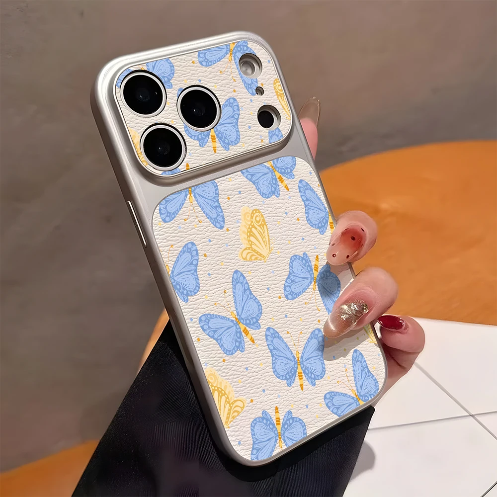 Large Window Dreamy Blue Butterfly Leather Phone Case For iPhone 11 12 13 14 15 16 17 Pro Max 14 15 Plus Seconds Change 17 Cover
Large Window Dreamy Blue Butterfly Leather Phone Case For iPhone 11 12 13 14 15 16 17 Pro Max 14 15 Plus Seconds Change 17 Cover