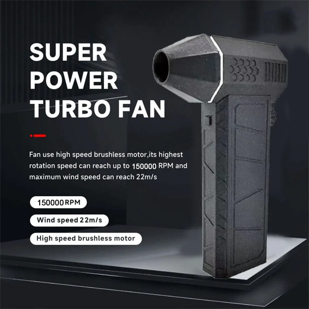 Turbo-Fan Mini Jet Blower 150000RPM Jet Blower Fan Electric Super Jet Fan Violent Turbo Fan 22m/s With Strong Wind-tools-Parts
Turbo-Fan Mini Jet Blower 150000RPM Jet Blower Fan Electric Super Jet Fan Violent Turbo Fan 22m/s With Strong Wind-tools-Parts