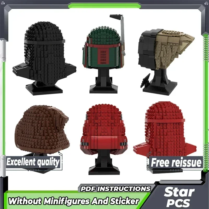 Звездная модель фильма Moc, строительные кирпичи, коллекция шлемов в стиле ампир, технология, модульные блоки, подарки, рождественские игрушки, наборы «сделай сам», сборка
Звездная модель фильма Moc, строительные кирпичи, коллекция шлемов в стиле ампир, технология, модульные блоки, подарки, рождественские игрушки, наборы «сделай сам», сборка