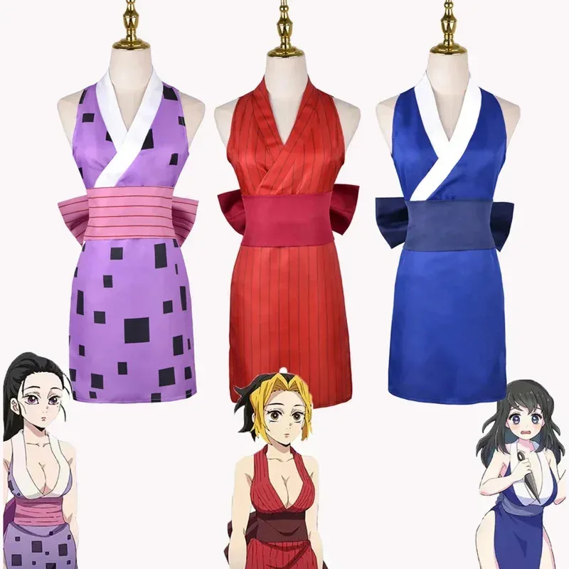 Новый костюм для косплея Demon Slayers Suma Hinatsuru Makio 2025 года, костюм для косплея Uzui Tengen Wives, платье, униформа, комплект «Hello 002, дом медведя», аниме
Новый костюм для косплея Demon Slayers Suma Hinatsuru Makio 2025 года, костюм для косплея Uzui Tengen Wives, платье, униформа, комплект «Hello 002, дом медведя», аниме