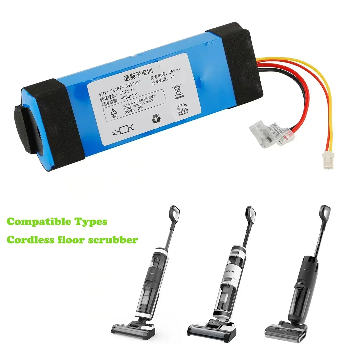 Suitable for floor scrubbers washing machine battery accessories large capacity lithium batteries
Suitable for floor scrubbers washing machine battery accessories large capacity lithium batteries