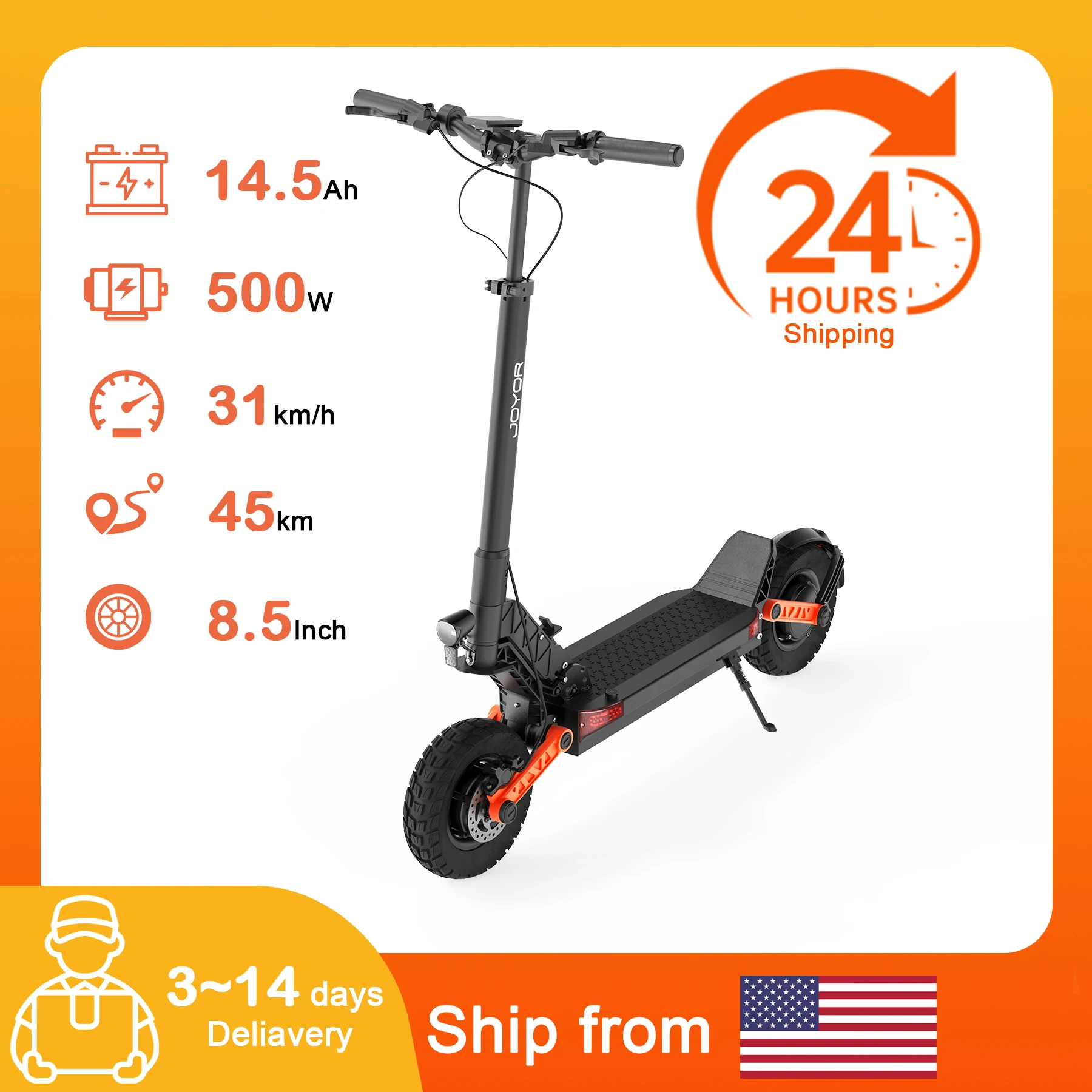 Электрический самокат JOYOR S10-S-Z с двумя двигателями для взрослых, скорость 40 миль в час, диапазон 46 миль, складная конструкция, мощный двигатель 1000 Вт для электронного скутера 
Электрический самокат JOYOR S10-S-Z с двумя двигателями для взрослых, скорость 40 миль в час, диапазон 46 миль, складная конструкция, мощный двигатель 1000 Вт для электронного скутера