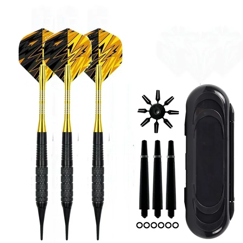 17.5g Soft Tipped Darts Professional Indoor Plastic Tip Darts Set for Electronic Dartboard Games 5 Style
17.5g Soft Tipped Darts Professional Indoor Plastic Tip Darts Set for Electronic Dartboard Games 5 Style