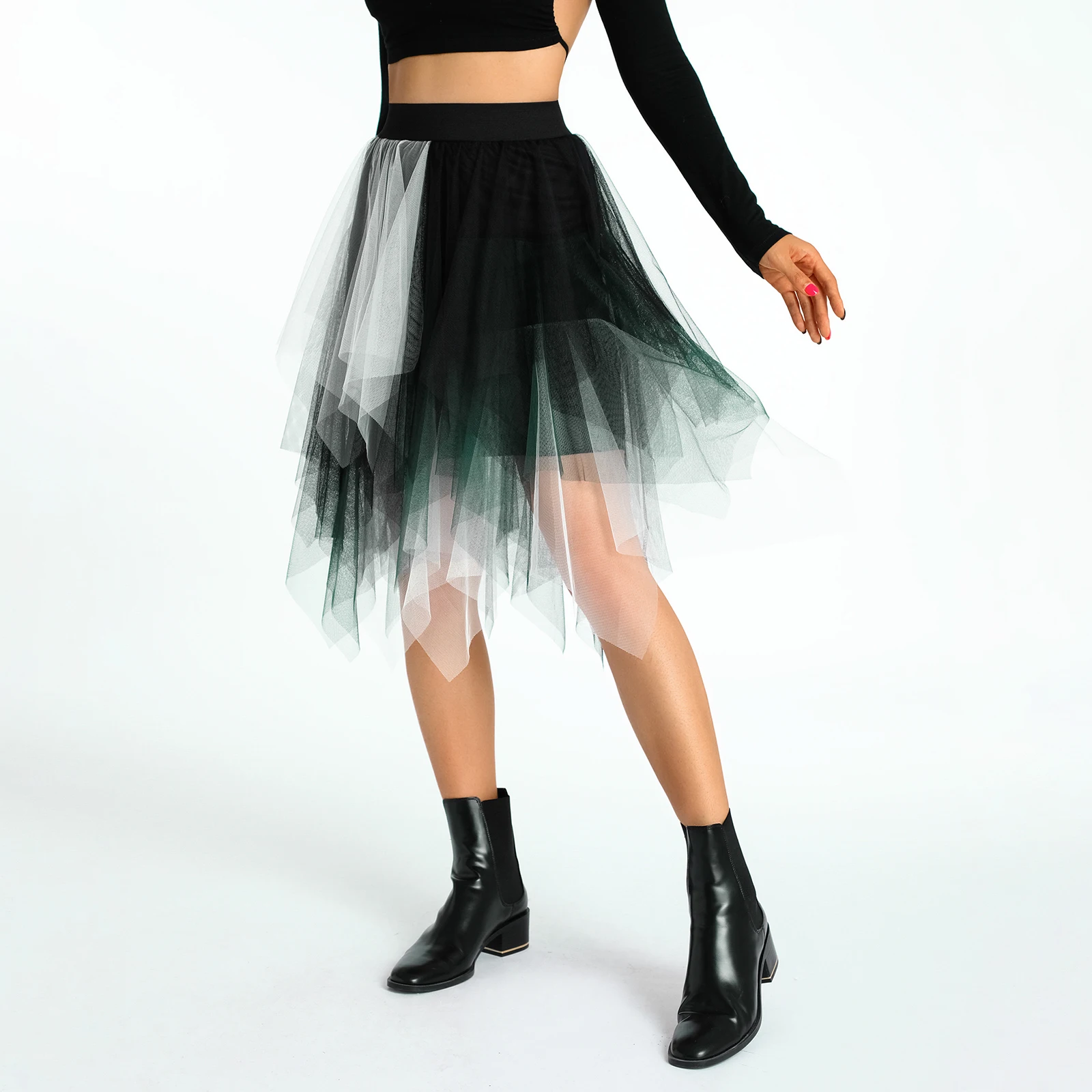Women Mesh Midi Skirt Layered Pleated High Waist Party Tulle Tutu A-line Pleated Flowing Skirts
Women Mesh Midi Skirt Layered Pleated High Waist Party Tulle Tutu A-line Pleated Flowing Skirts