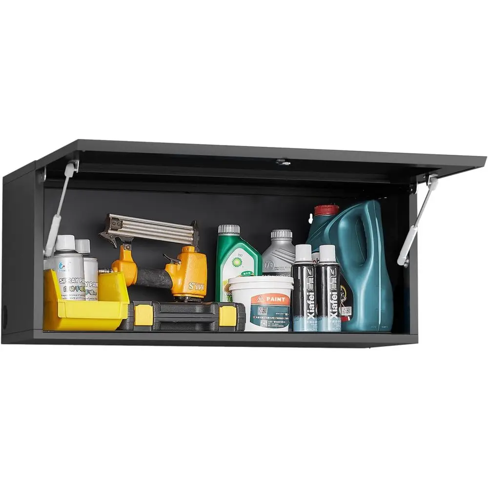 14 Gas Spring-assisted Lockable Wall Cabinet for Workshop, Garage, and Storage Solutions
14 Gas Spring-assisted Lockable Wall Cabinet for Workshop, Garage, and Storage Solutions