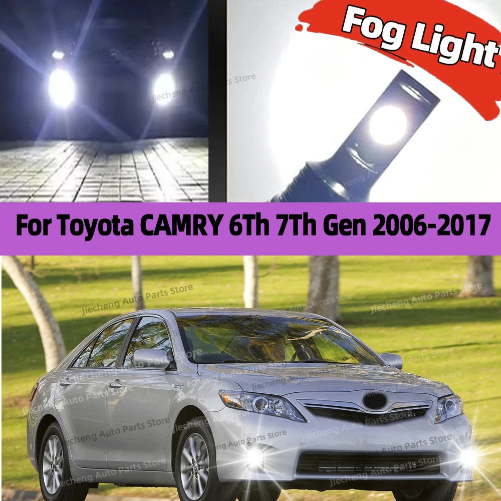 2Pcs High Bright Led Light Bulb Car Fog Lamp 6000K CSP Chip For Toyota CAMRY 6Th 7Th Gen 2006-2017 2010 2011 2012 2013 2014 2015
2Pcs High Bright Led Light Bulb Car Fog Lamp 6000K CSP Chip For Toyota CAMRY 6Th 7Th Gen 2006-2017 2010 2011 2012 2013 2014 2015