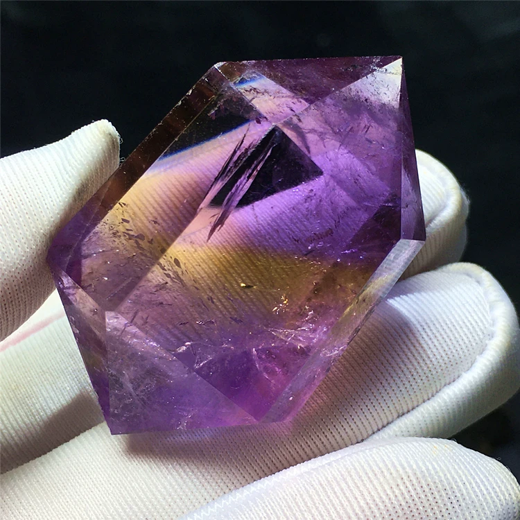 Кристаллическая кварцевая колонна с двойным концом, полированная, желто-фиолетовая, радужная, для декора дома, модные украшения
Кристаллическая кварцевая колонна с двойным концом, полированная, желто-фиолетовая, радужная, для декора дома, модные украшения