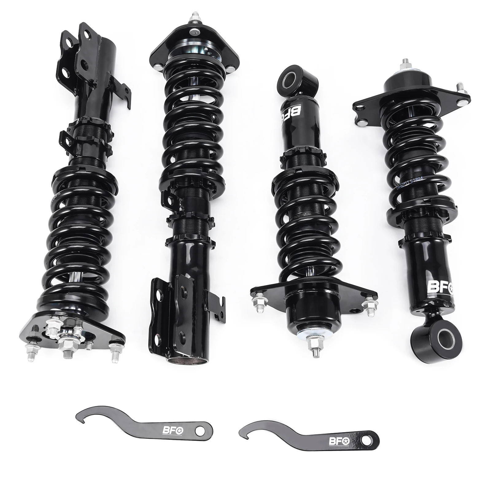 Coilover Struts Shocks For Toyota Corolla E120 2003-2008 Ajustable Height
Coilover Struts Shocks For Toyota Corolla E120 2003-2008 Ajustable Height