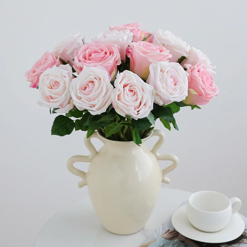 5Pc Moisturizing Rose Artificial Real Touch Flowers Wedding Decor Bridal Bouquet Party Home Decoration Rose Valentine's Day Gift
5Pc Moisturizing Rose Artificial Real Touch Flowers Wedding Decor Bridal Bouquet Party Home Decoration Rose Valentine's Day Gift