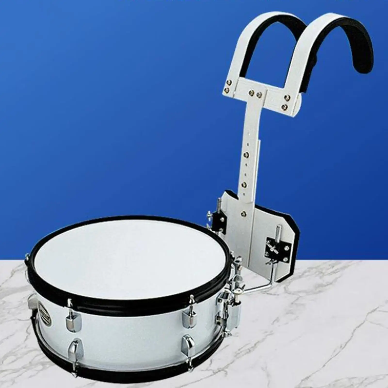 Snare Drum Carrier with Shoulder Strap Accessories Aluminum Alloy Drum Support System Snare Drum Harness for Stage Practice
Snare Drum Carrier with Shoulder Strap Accessories Aluminum Alloy Drum Support System Snare Drum Harness for Stage Practice
