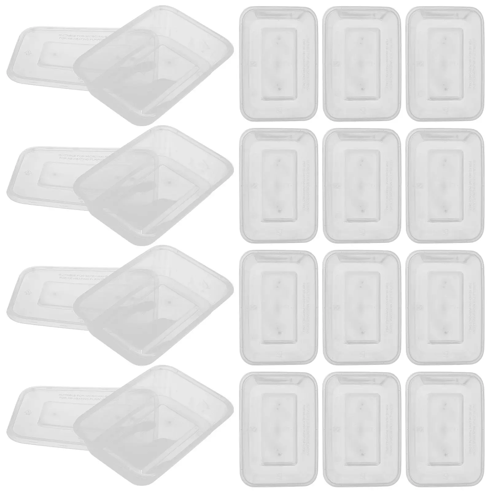 25pcs Microwave Safe Lunch Boxes 500ml Transparent Containers Lids for Adults Students Meal Prep Portable Leakproof
25pcs Microwave Safe Lunch Boxes 500ml Transparent Containers Lids for Adults Students Meal Prep Portable Leakproof