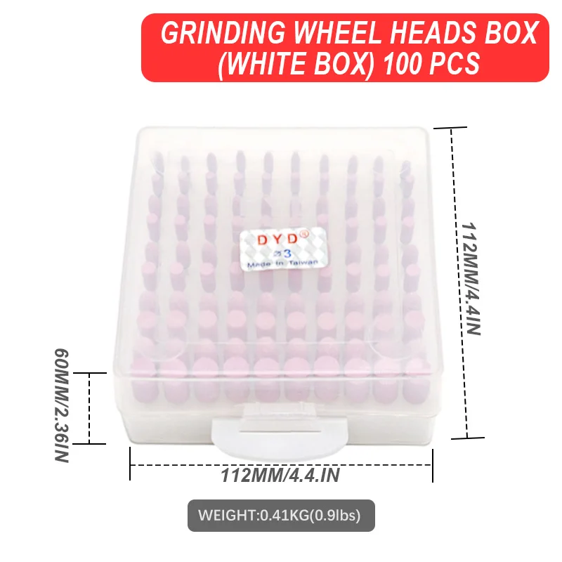 100 Pieces Of 1/8 Inch Handle Grinding Head - For Abrasive Installation Type Grinding Stones Used With Rotary Tools
100 Pieces Of 1/8 Inch Handle Grinding Head - For Abrasive Installation Type Grinding Stones Used With Rotary Tools