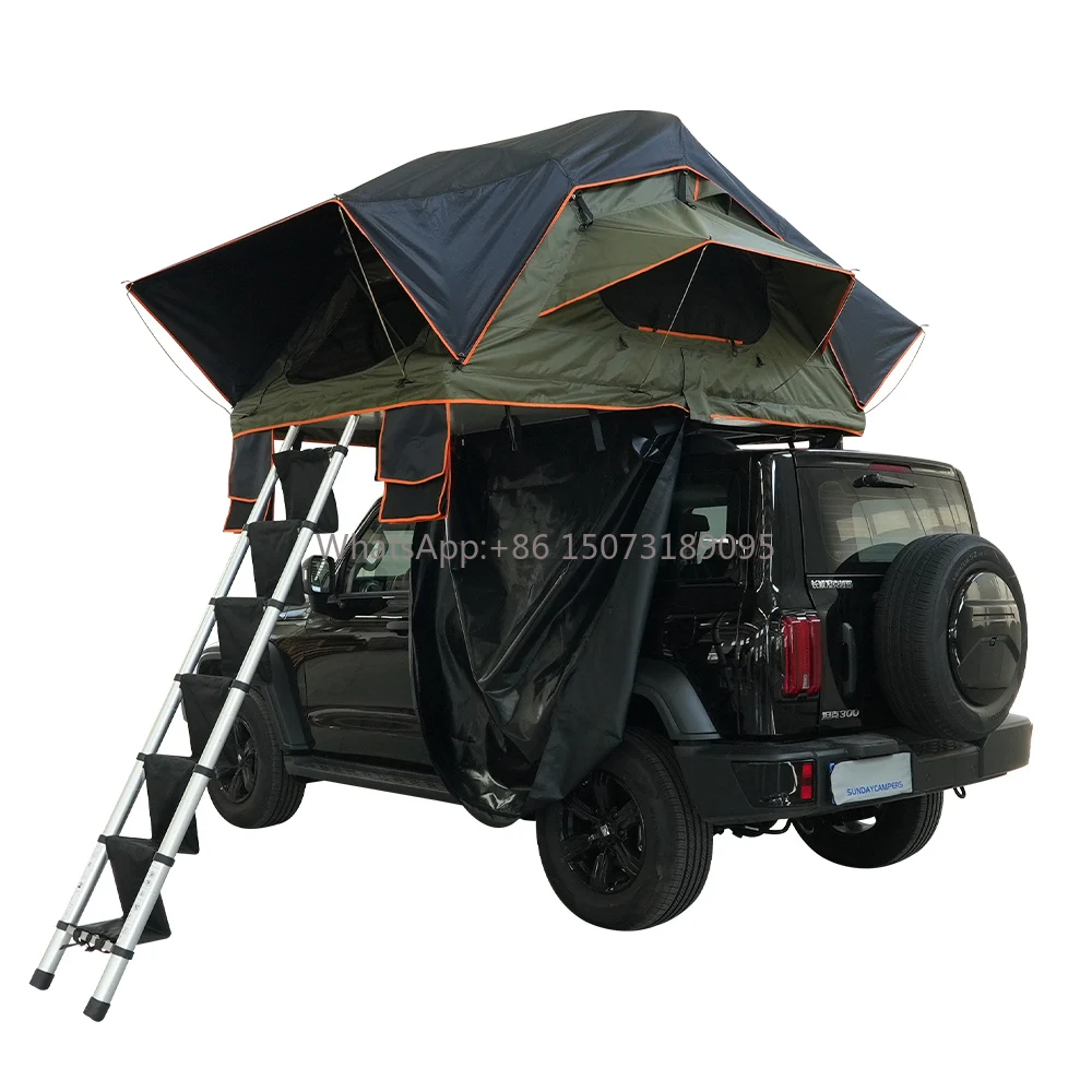 Exclusive Customization Rooftop Car Tent Foldable Off Road 4X4 Outdoor Camping Offroad Tent for Suv Cars
Exclusive Customization Rooftop Car Tent Foldable Off Road 4X4 Outdoor Camping Offroad Tent for Suv Cars