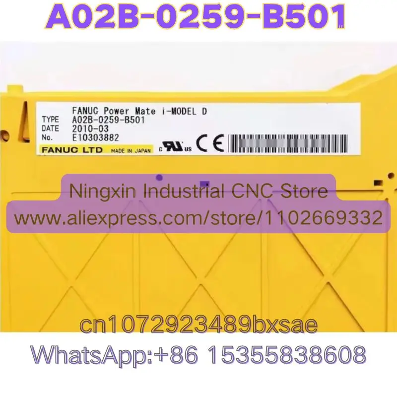 Used FANUC A02B-0259-B501 CNC Controls System Host POWER I-MODEL Tested OK
Used FANUC A02B-0259-B501 CNC Controls System Host POWER I-MODEL Tested OK