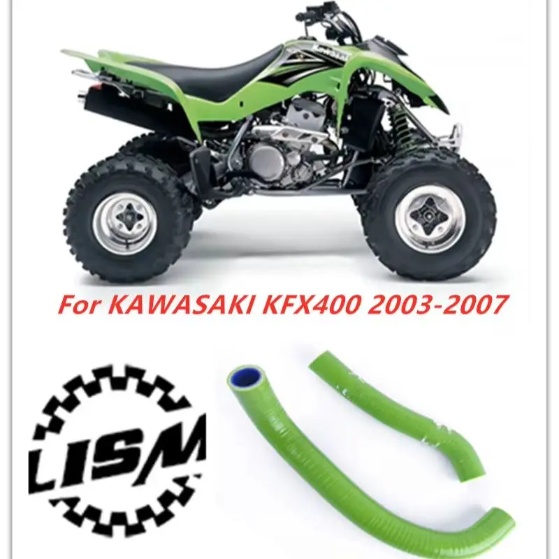 2PCS 3PLY For KAWASAKI KFX400 Arctic Cat DVX400 Suzuki LTZ400 Silicone Radiator Hose Replacement Part 2004 2005 2006 2007
2PCS 3PLY For KAWASAKI KFX400 Arctic Cat DVX400 Suzuki LTZ400 Silicone Radiator Hose Replacement Part 2004 2005 2006 2007